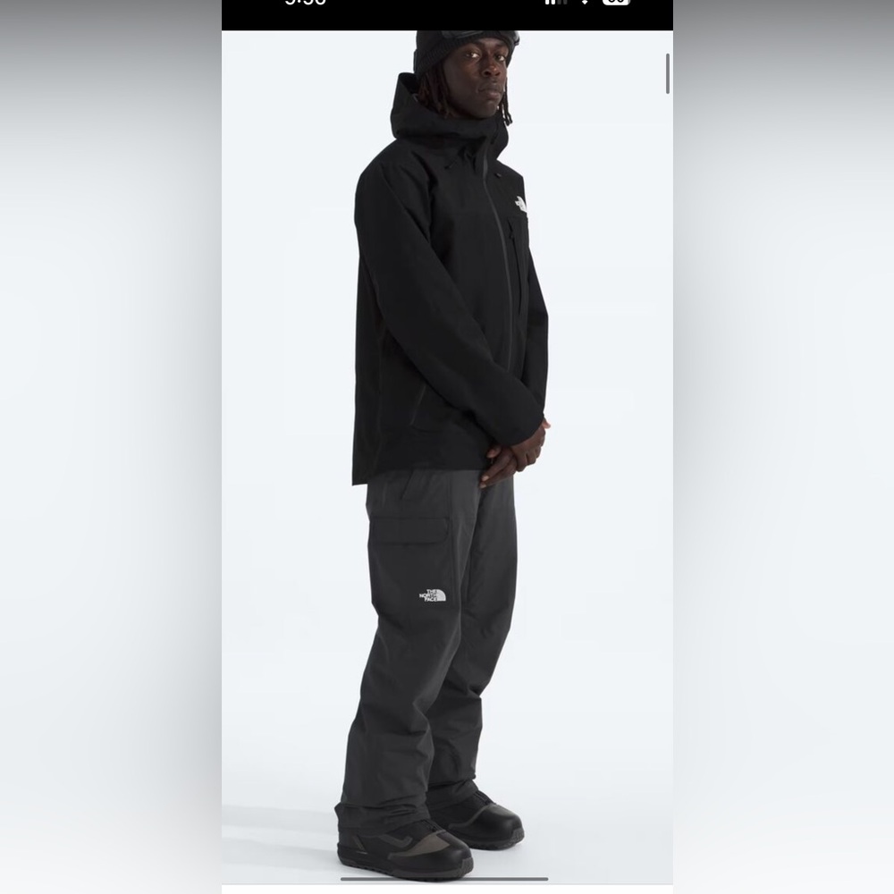 The North Face Men’s Small Freedom ski and snowboard bib - Picture 8 of 13